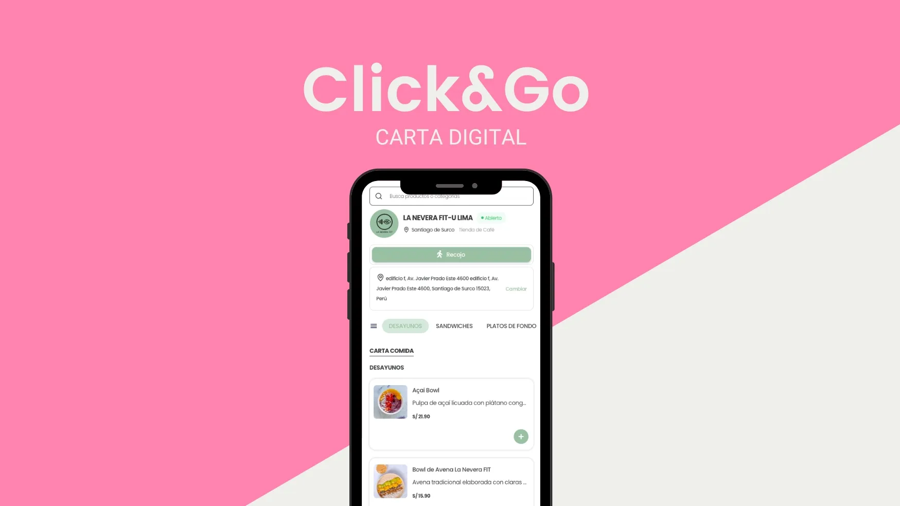 Click&Go: Innovación y rapidez en cada pedido